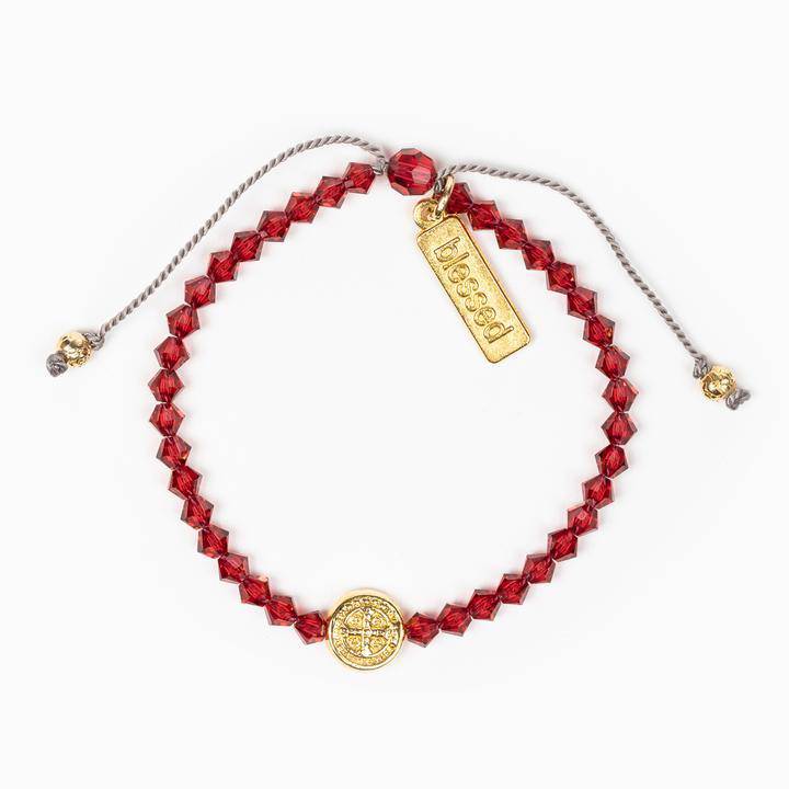 My Saint My Hero - My Saint My Hero Birthday Blessing Bracelet - Little Miss Muffin Children & Home