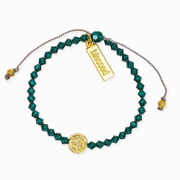 My Saint My Hero - My Saint My Hero Birthday Blessing Bracelet - Little Miss Muffin Children & Home