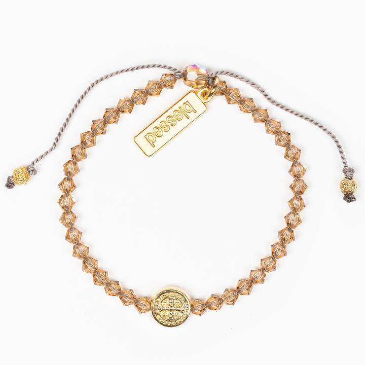 My Saint My Hero - My Saint My Hero Birthday Blessing Bracelet - Little Miss Muffin Children & Home