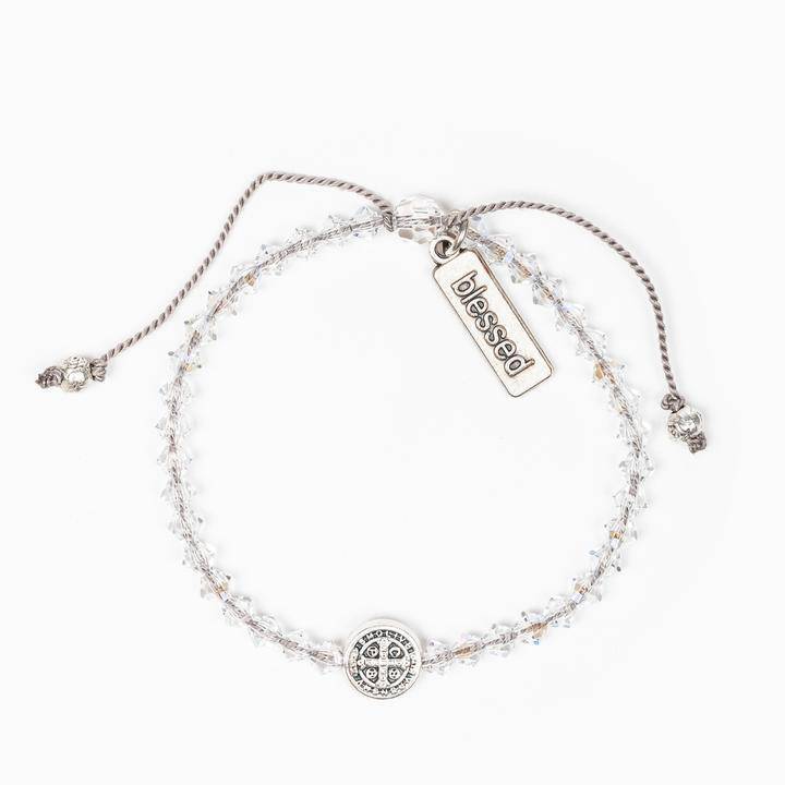 My Saint My Hero - My Saint My Hero Birthday Blessing Bracelet - Little Miss Muffin Children & Home