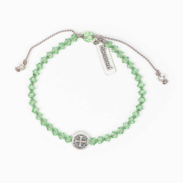 My Saint My Hero - My Saint My Hero Birthday Blessing Bracelet - Little Miss Muffin Children & Home