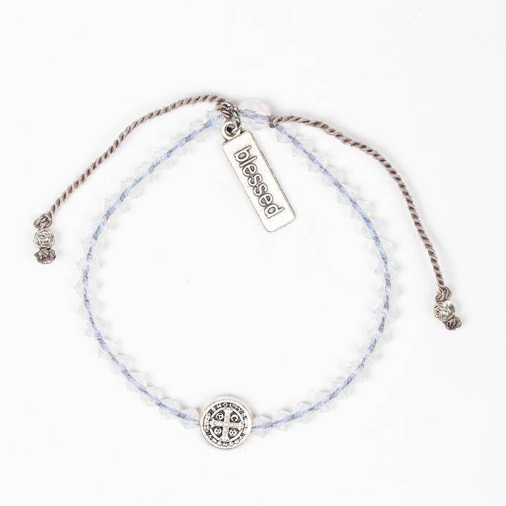 My Saint My Hero - My Saint My Hero Birthday Blessing Bracelet - Little Miss Muffin Children & Home