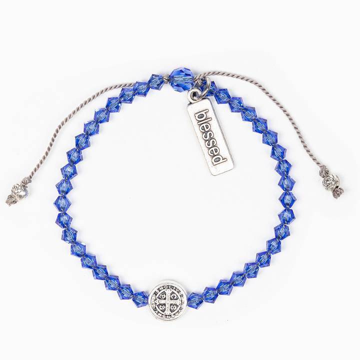 My Saint My Hero - My Saint My Hero Birthday Blessing Bracelet - Little Miss Muffin Children & Home