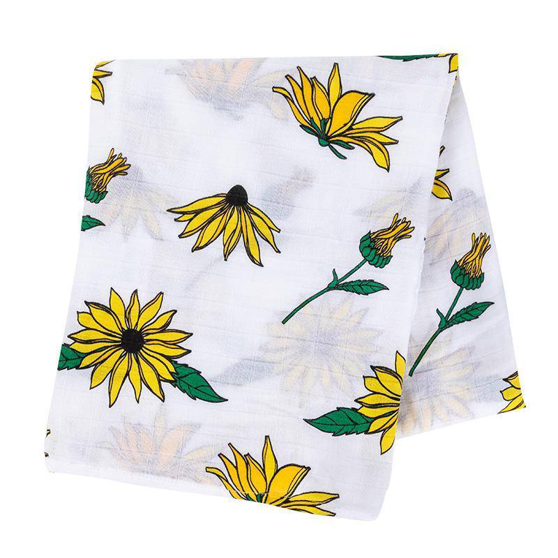 Little Hometown - Little Hometown Black Eyed Susan Swaddle Blanket - Little Miss Muffin Children & Home