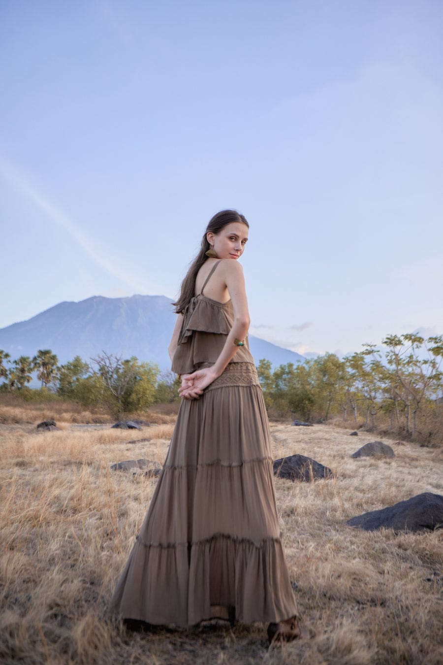chloe maxi dress Tulle & Batiste Chloe Halter Maxi Dress