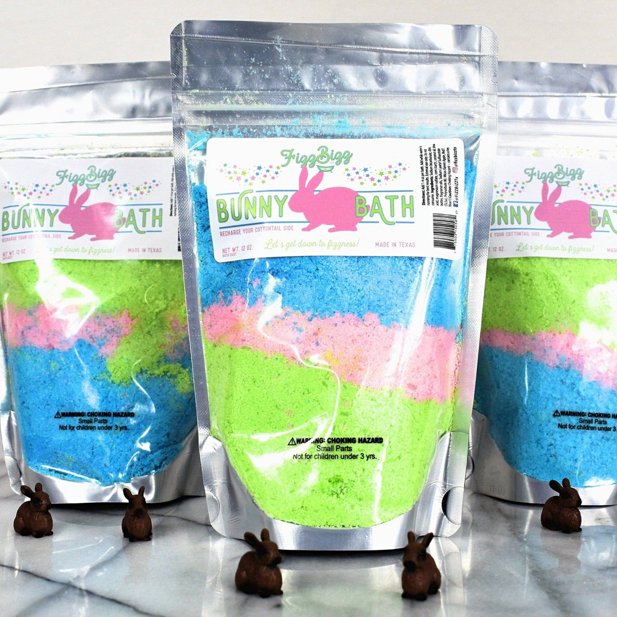 Fizz Bizz - Fizz Bizz Bunny Bath 12OZ Bath Salts - Little Miss Muffin Children & Home