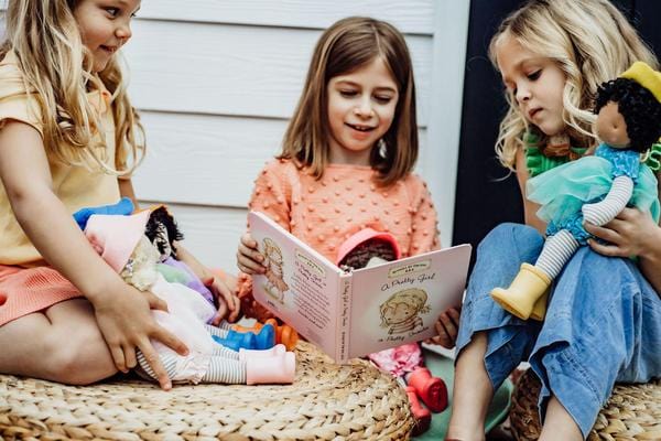 Bunnies By The Bay Bunnies By The Bay Elsie Pretty Girl Plush Doll - Little Miss Muffin Children & Home