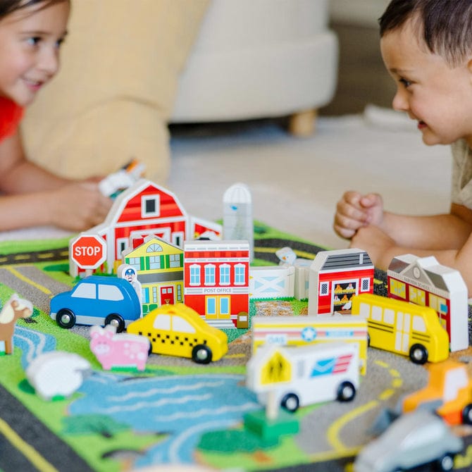 Melissa & Doug Melissa & Doug Deluxe Road Rug Play Set - Little Miss Muffin Children & Home