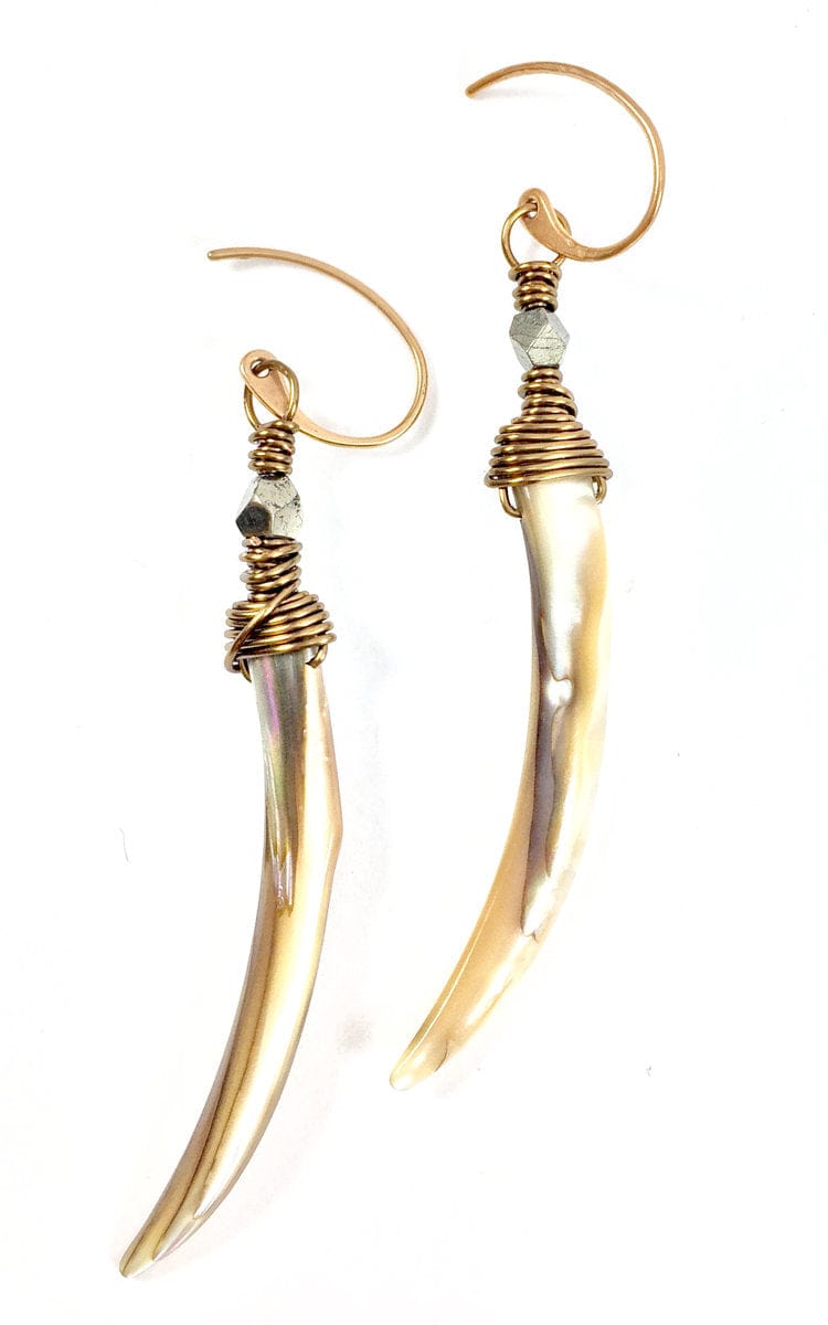 Lock & Key Design Lock & Key Design Edie Sedgwick Earrings - Little Miss Muffin Children & Home