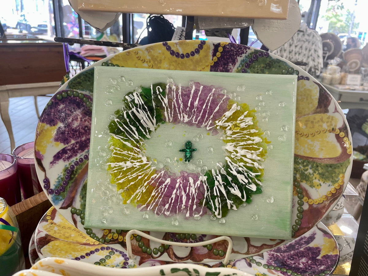 The Shard Shop The Shard Shop King Cake Hanging Art Pieces - Little Miss Muffin Children & Home