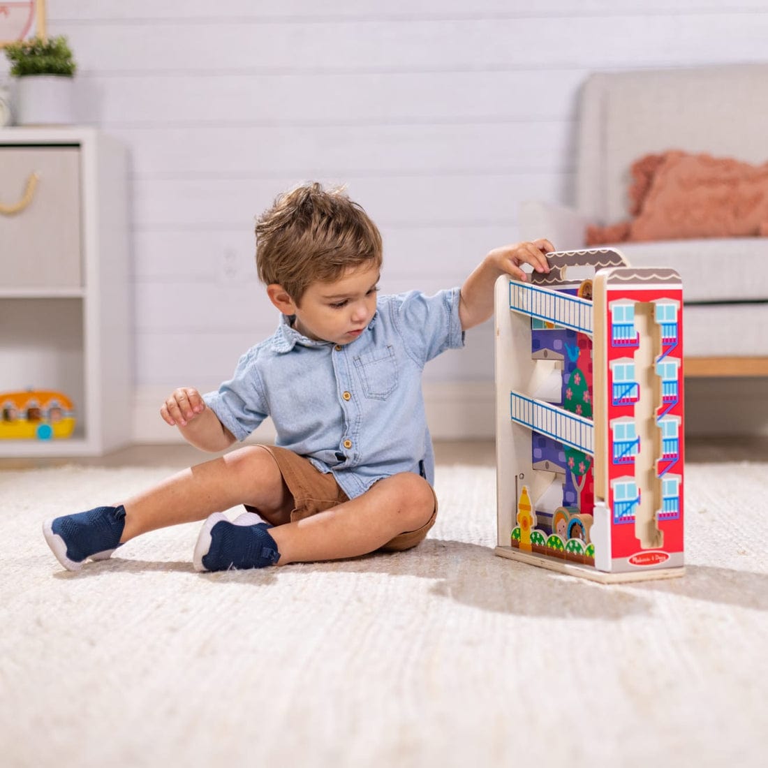 Melissa & Doug Melissa & Doug GO Tots Town House Tumble - Little Miss Muffin Children & Home