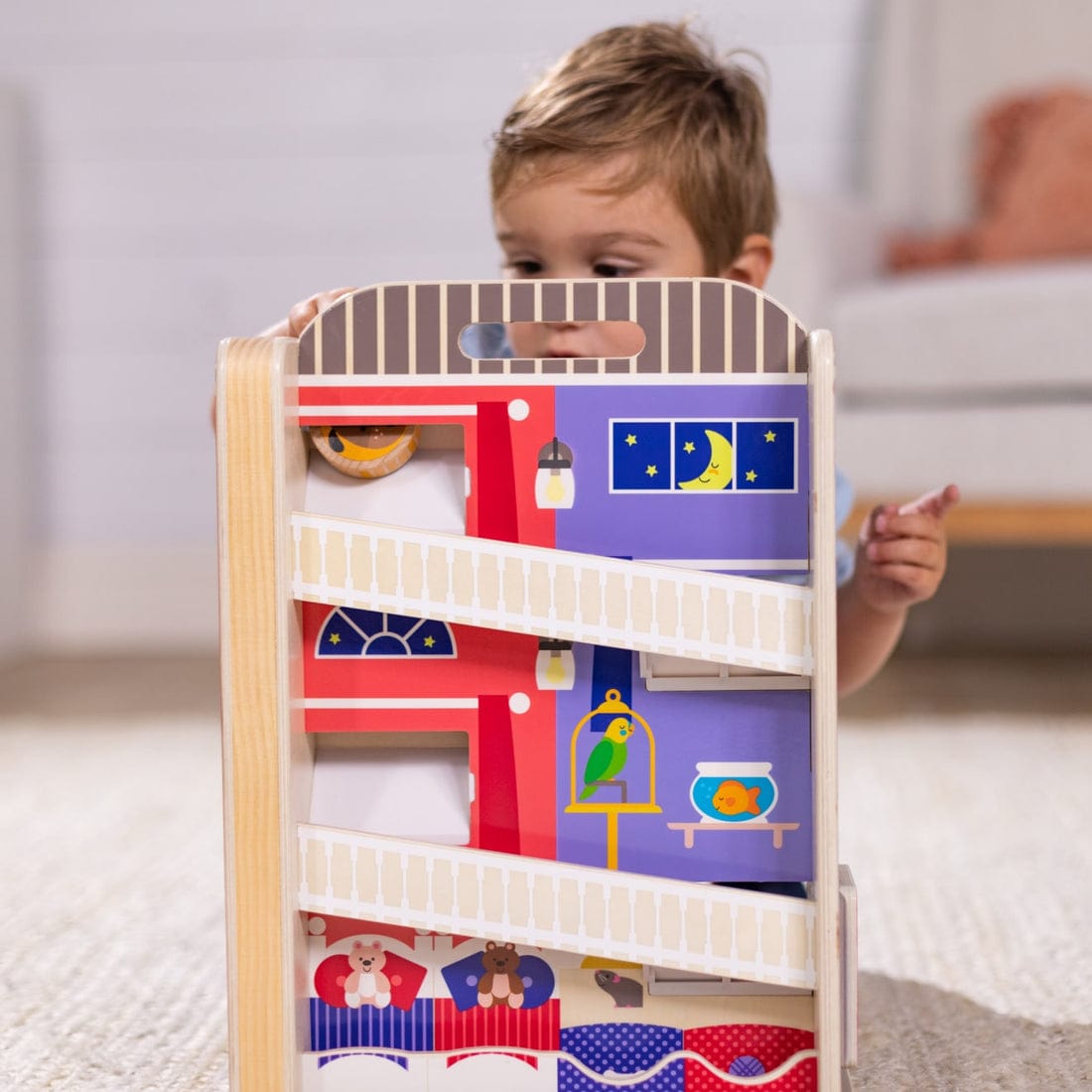 Melissa & Doug Melissa & Doug GO Tots Town House Tumble - Little Miss Muffin Children & Home