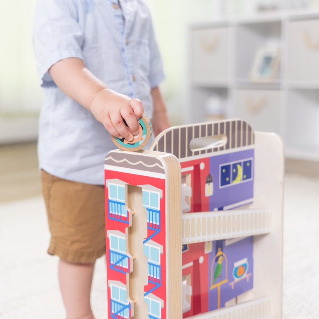 Melissa & Doug Melissa & Doug GO Tots Town House Tumble - Little Miss Muffin Children & Home