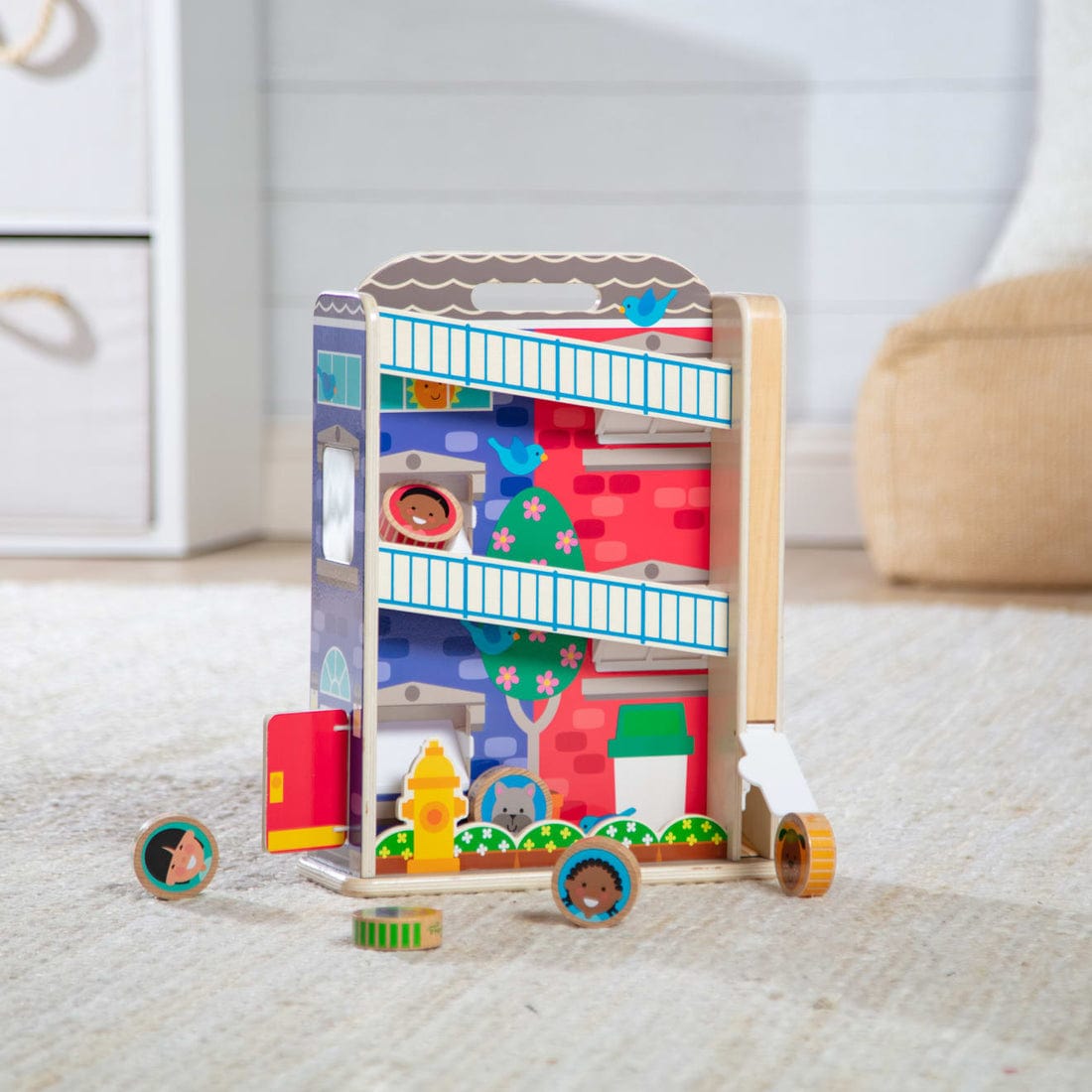 Melissa & Doug Melissa & Doug GO Tots Town House Tumble - Little Miss Muffin Children & Home