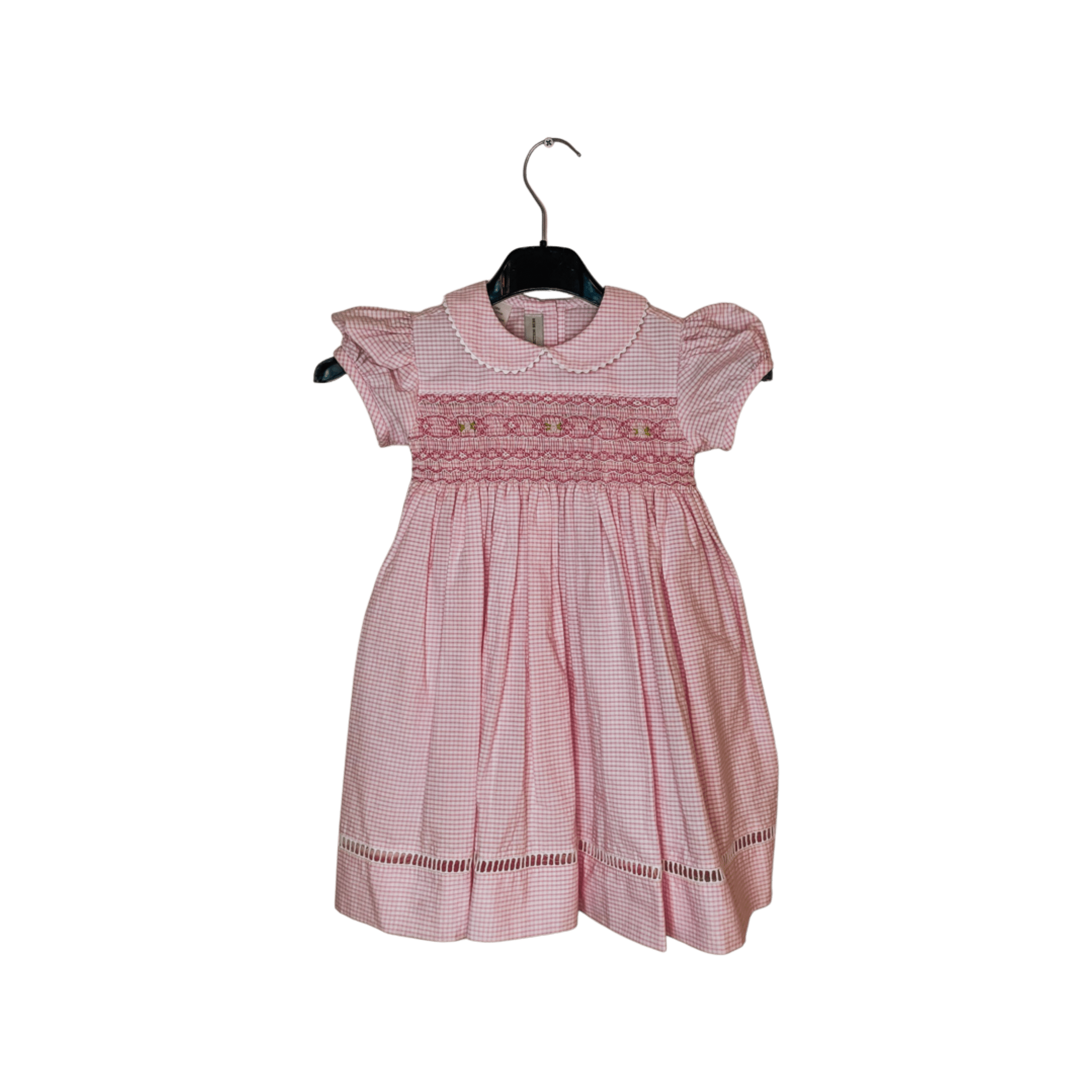 Vive La Fete Anne Smocked Dress Pink - Little Miss Muffin Children & Home