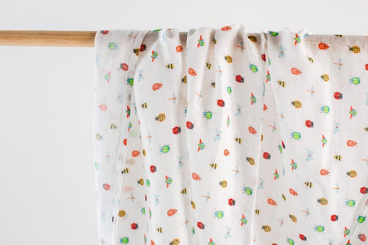 NOLA Tawk Nola Tawk Snug As A Bug Muslin Swaddle Blanket - Little Miss Muffin Children & Home