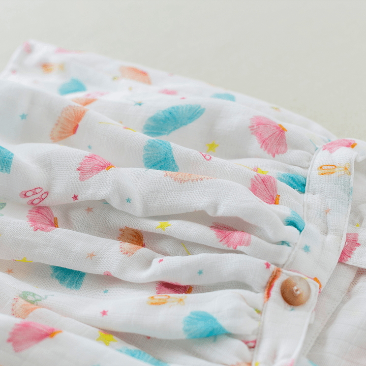 Nola Tawk Nola Tawk TuTu Cute Organic Muslin Dress - Little Miss Muffin Children & Home