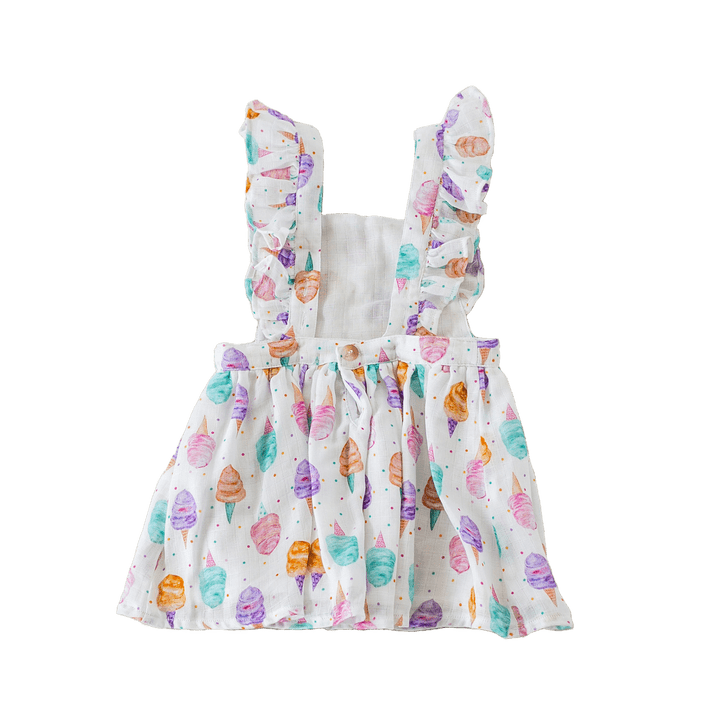 Nola Tawk Nola Tawk Sweet Celebration Organic Muslin Dress - Little Miss Muffin Children & Home