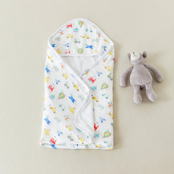 Nola Tawk Nola Tawk On the Go Hooded Towel - Little Miss Muffin Children & Home