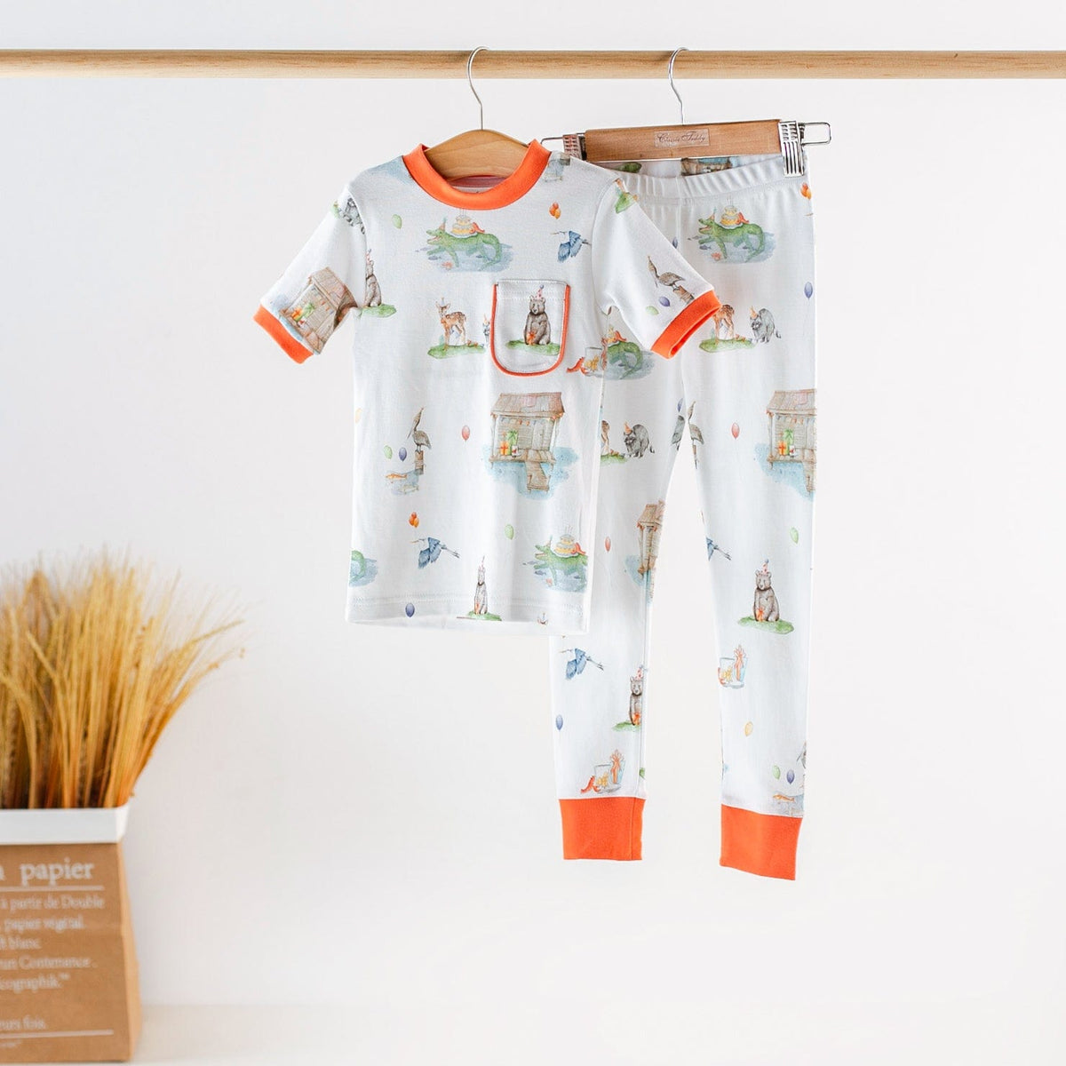 Nola Tawk Nola Tawk Bayou Birthday Organic Cotton Pajama - Little Miss Muffin Children & Home