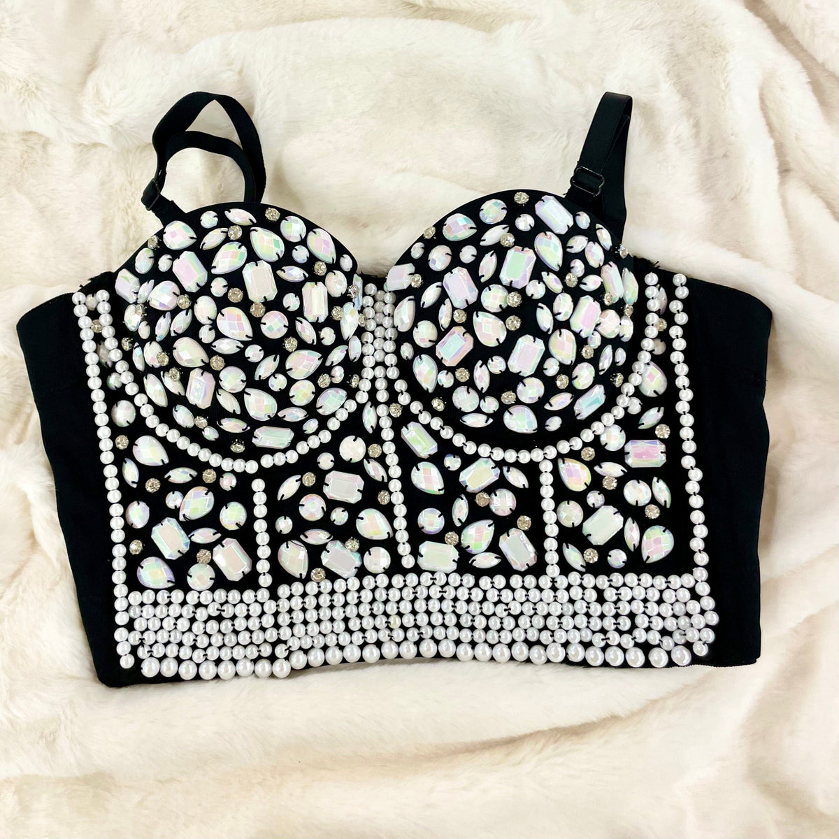 P&A Gift Beaded Bustier Corset - Little Miss Muffin Children & Home