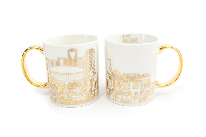 Nola Tawk Nola Tawk New Orleans Skyline Mug - Little Miss Muffin Children & Home