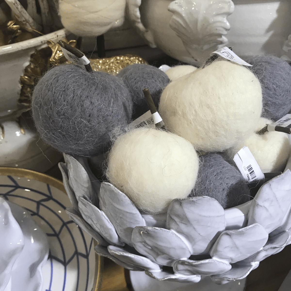 Creative Co-Op - Creative Co Op Decorative Wool Felt Fruit - Little Miss Muffin Children & Home