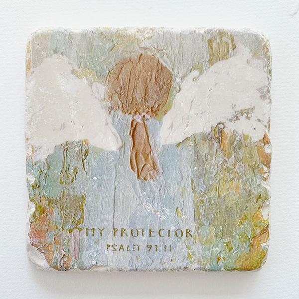 Twelve Stone Art Twelve Stone Art My Protector Small Stone Block - Little Miss Muffin Children & Home