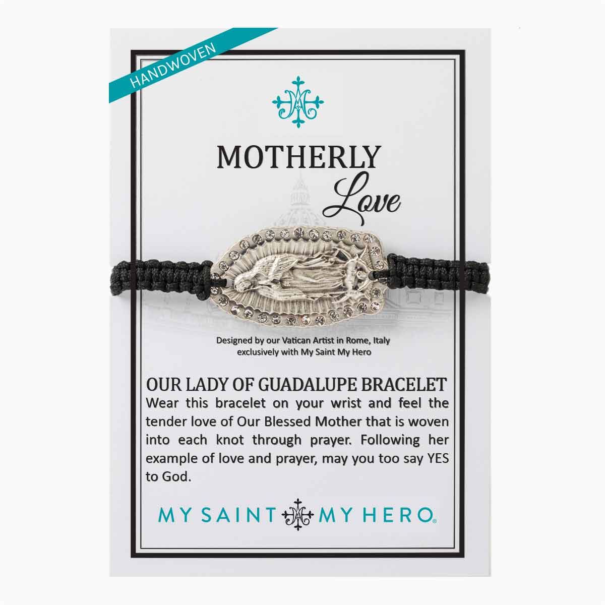 My Saint My Hero My Saint My Hero Motherly Love Bracelet Black - Little Miss Muffin Children & Home