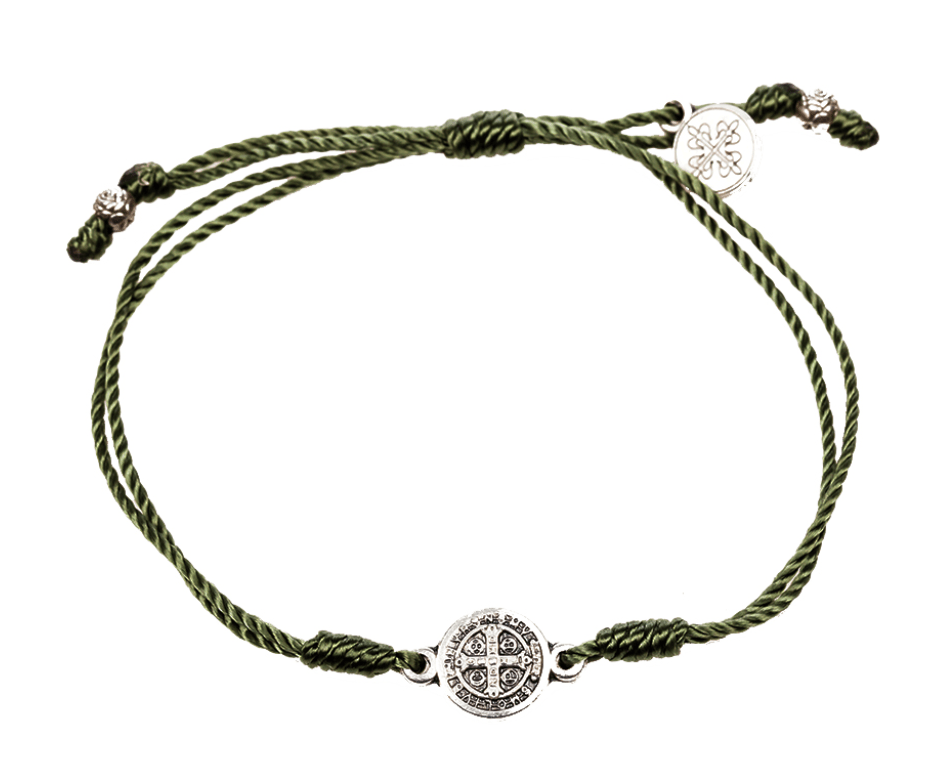 My Saint My Hero - My Saint My Hero Breathe Blessing Bracelet with Silver Medal - Little Miss Muffin Children & Home
