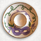 Magnolia Creative Co Magnolia Creative Co Mardi Gras Mask Chip and Dip - Little Miss Muffin Children & Home