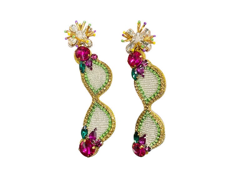 Golden Lily Golden Lily Mardi Gras Sunglass Earrings - Little Miss Muffin Children & Home
