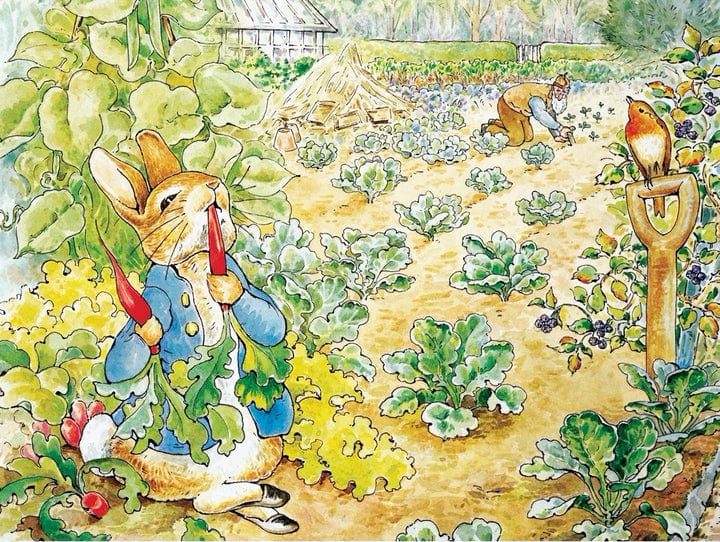 New York Puzzle Company New York Puzzle Company Peter Rabbit's Garden Snack - Little Miss Muffin Children & Home