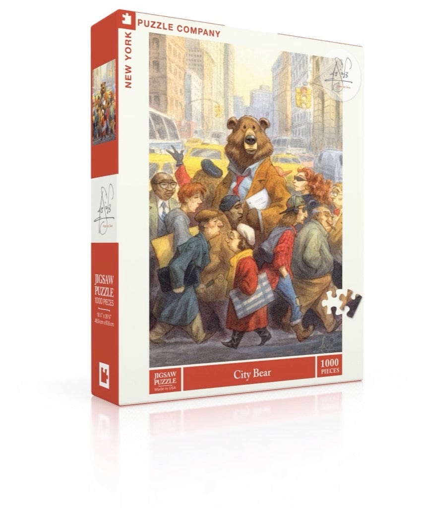 NYP - New York Puzzle Company New York Puzzle Company City Bear - Little Miss Muffin Children & Home