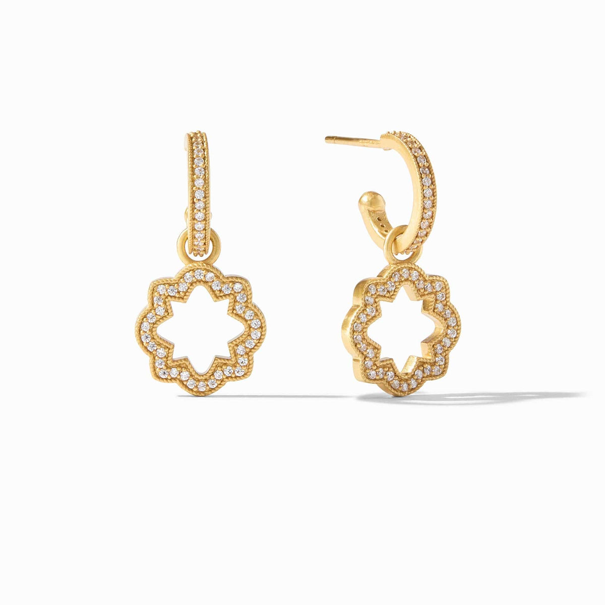 Julie Vos Julie Vos Odette Hoop & Charm Earrings - Little Miss Muffin Children & Home