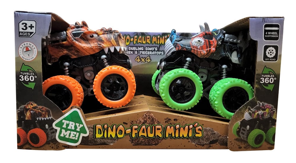 Aeromax Ind Inc Aeromax Dino-Faur Mini Friction Powered Push-N-Go Truck - Little Miss Muffin Children & Home
