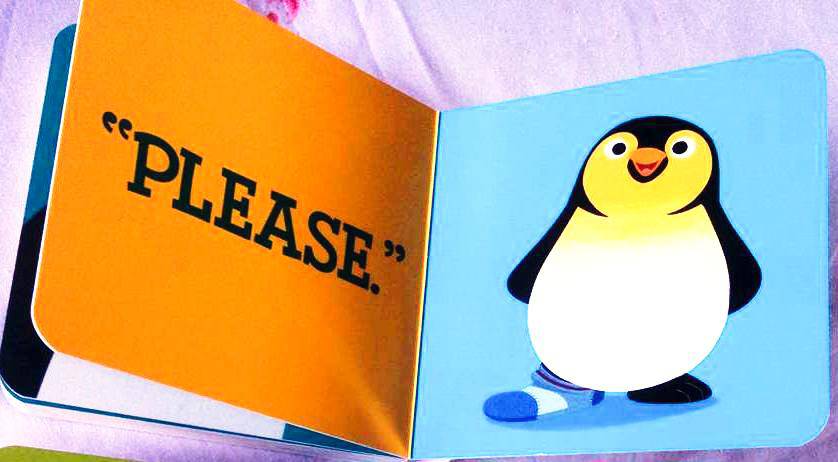 Fitzroy-Couglan - Hello Genius Penguin Says "Please" board book - Little Miss Muffin Children & Home