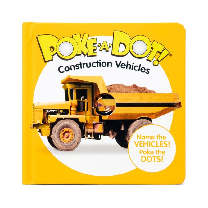 Melissa & Doug Melissa & Doug Poke A Dot Construction Vehicles Book - Little Miss Muffin Children & Home