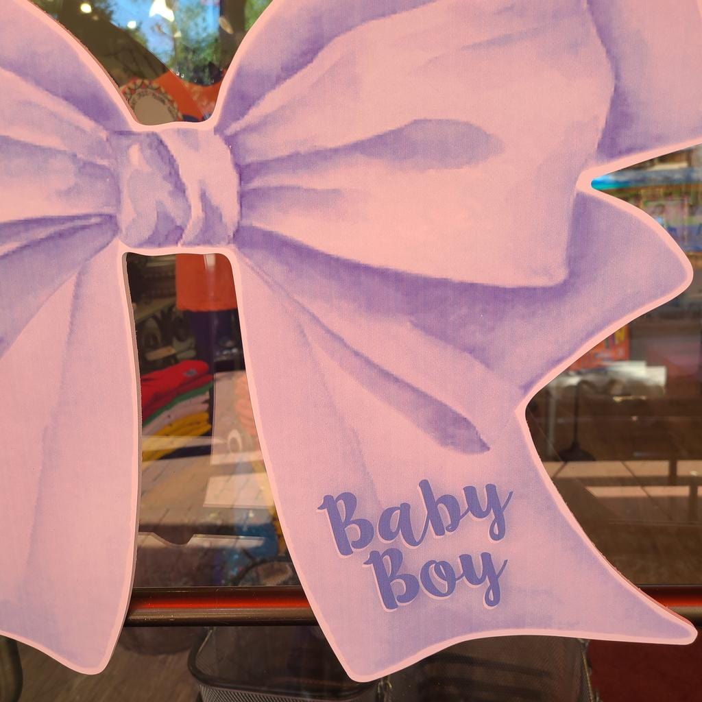 Lisa Devlin Designs Lisa Devlin Designs Baby Ribbons Door Hangers - Little Miss Muffin Children & Home