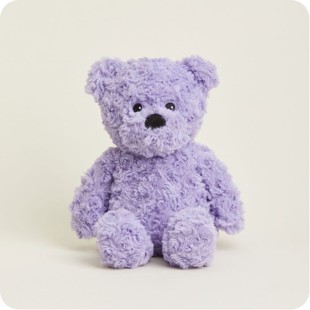 ITX - Intelex Usa / Warmies Warmies Purple Curly Bear - Little Miss Muffin Children & Home
