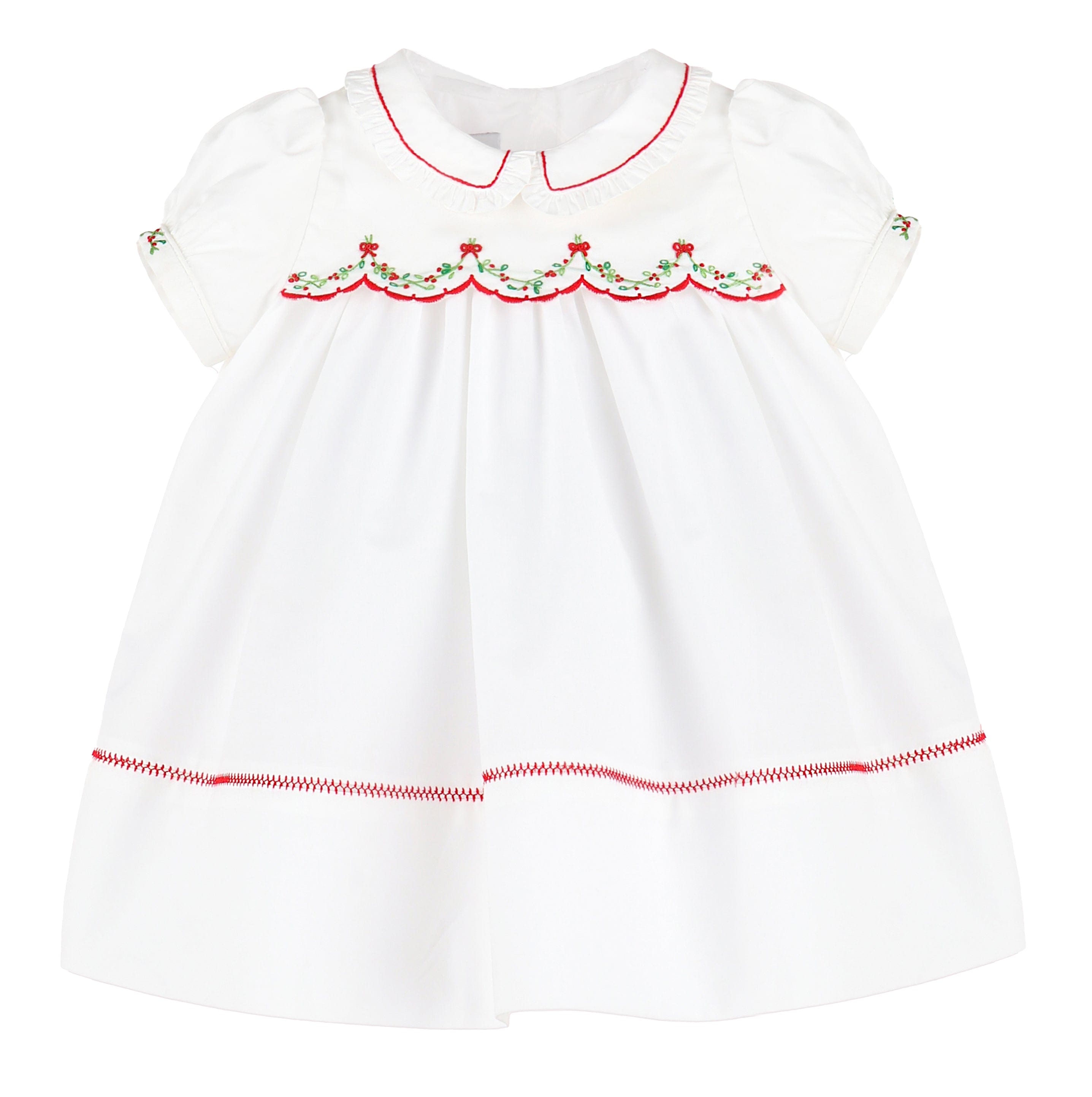 C&A - Casero & Associates Casero & Associates Merry Maker Scallop Dress - Little Miss Muffin Children & Home