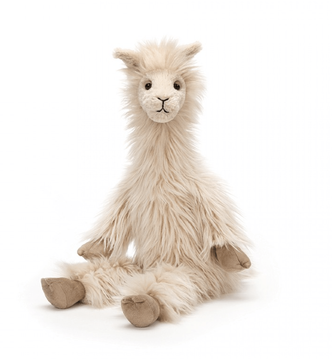 Jellycat Luis Llama Plush Little Miss Muffin Children Home