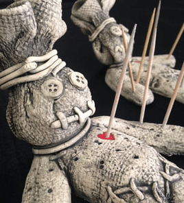 Seagem Studios - Voodoo Doll Toothpick Holder - Little Miss Muffin Children & Home