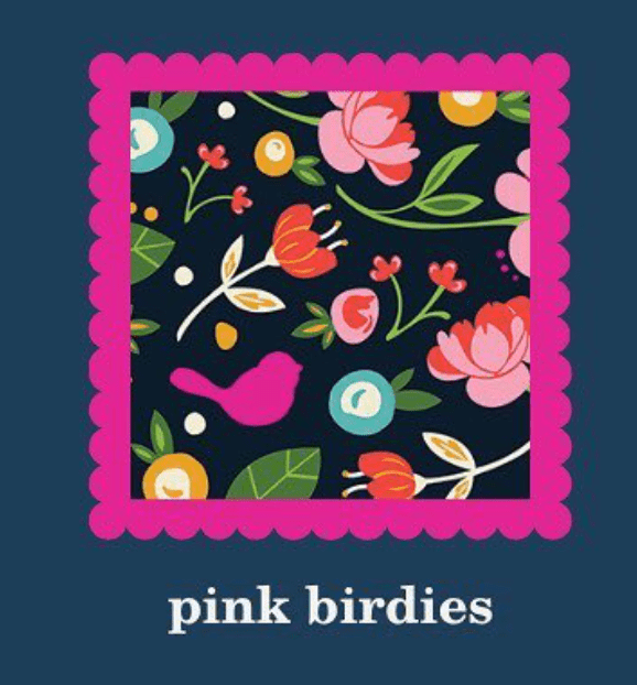 NOR - Nora Fleming Nora Fleming Pink Birdies Cocktail Napkins - Little Miss Muffin Children & Home