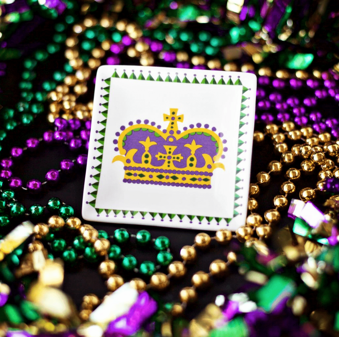 The Parish Line - The Parish Line Mardi Gras Trinket Tray - Little Miss Muffin Children & Home
