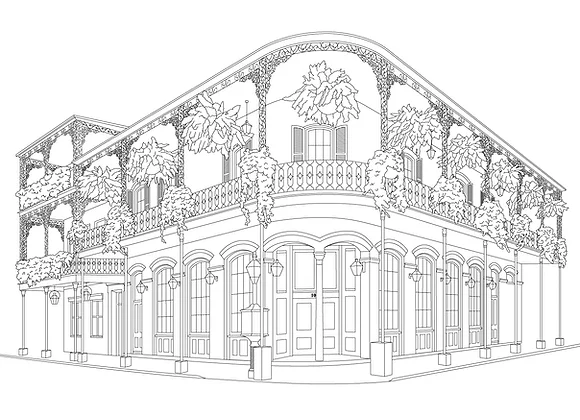 Color Our Town Color New Orleans: 24 Places to Visit & Color - Little Miss Muffin Children & Home