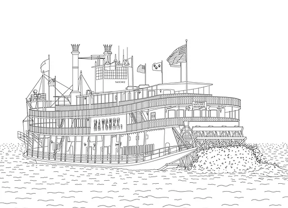 Color Our Town Color New Orleans: 24 Places to Visit & Color - Little Miss Muffin Children & Home