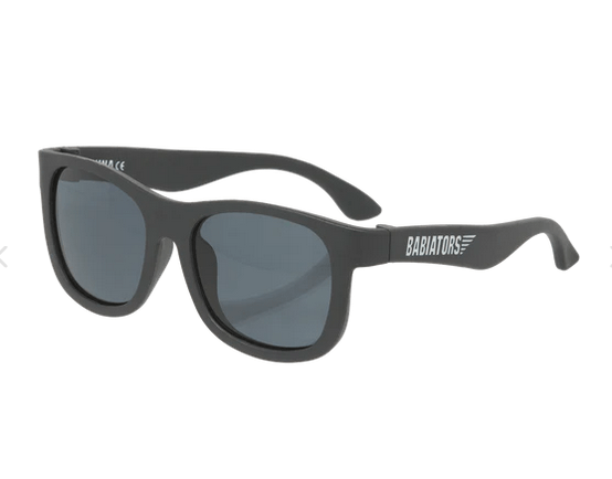 Babiators Babiators Jet Black Kids Navigator Sunglasses - Little Miss Muffin Children & Home