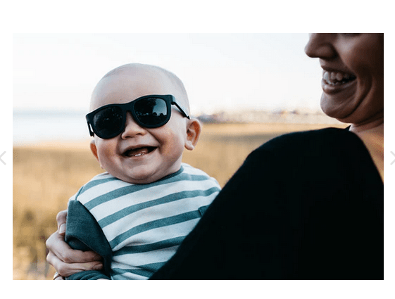 Babiators Babiators Jet Black Kids Navigator Sunglasses - Little Miss Muffin Children & Home