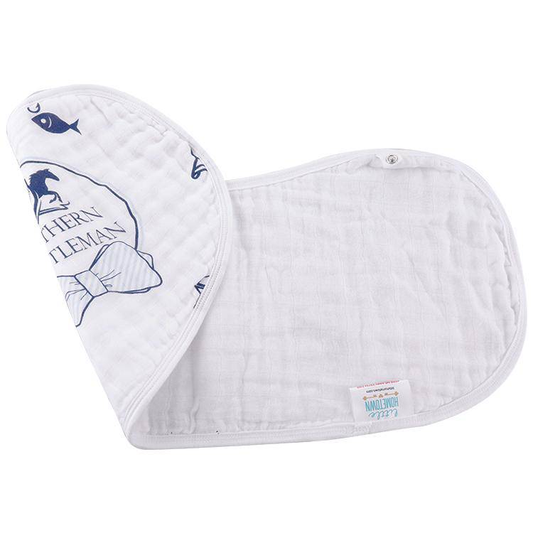 Little Hometown - Little Hometown Southern 2-in-1 Burp Cloth and Bib - Little Miss Muffin Children & Home